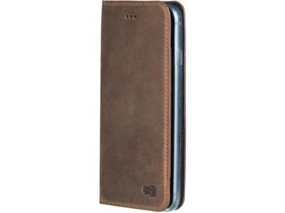 Senza Senza Raw Leather Booklet Apple iPhone 6/6S Chestnut Brown