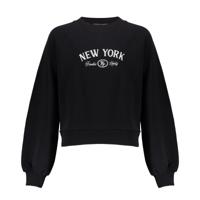 Frankie & Liberty winter sweatshirt meisjes - zwart - Ney York Frankie & Liberty winter sweatshirt meisjes - zwart - Ney York