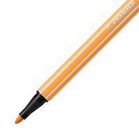 STABILO Pen 68, premium viltstift, papaya, per stuk - thumbnail