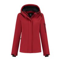 Travelin&apos; Women - softshell jacket - Rood - Maat XXL