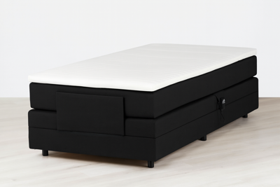 2dekans Elektrische Box King 80 x 200 Zwart/Antraciet - (Stofschade +Niet in originele verpakking)