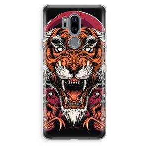 Tiger and Rattlesnakes: LG G7 Thinq Transparant Hoesje