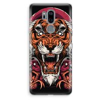 Tiger and Rattlesnakes: LG G7 Thinq Transparant Hoesje