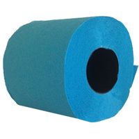 1x Turquoise toiletpapier rol 140 vellen