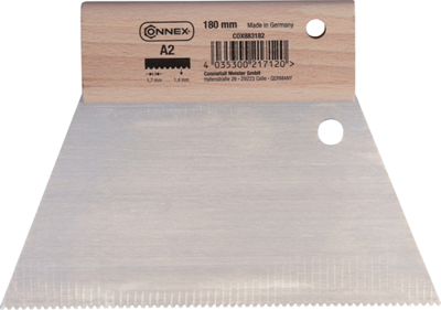 Connex lijmkam 180mm 1.80x1.65mm a2 - cox883182 Connex lijmkam 180mm 1.80x1.65mm a2 - cox883182