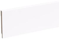 Stijlplint Wit Gelakt model Blok 12x120mm - lengte 244cm Stijlplint Wit Gelakt model Blok 12x120mm - lengte 244cm