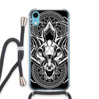 Oh Deer: iPhone XR Transparant Hoesje met koord