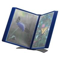 Bureaustandaard Djois Flex-O-Frame Premium A4 10-tassen blauw
