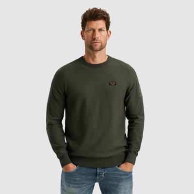 Pme Legend R-neck American Classic Singele Jersey Knit Trui 8039 - Beluga