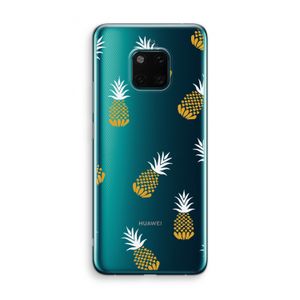 Ananasjes: Huawei Mate 20 Pro Transparant Hoesje