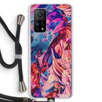 Pink Orchard: Xiaomi Mi 10T 5G Transparant Hoesje met koord