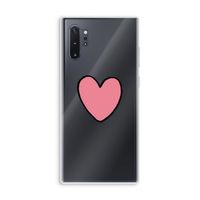 Hartje: Samsung Galaxy Note 10 Plus Transparant Hoesje