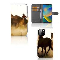 Apple iPhone 14 | Telefoonhoesje | Met pasjeshouder | Design Cowboy Apple iPhone 14 | Telefoonhoesje | Met pasjeshouder | Design Cowboy