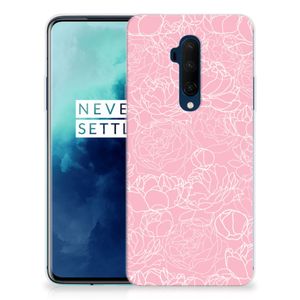 OnePlus 7T Pro TPU Case White Flowers