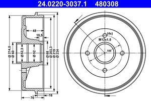 Remtrommel 24022030371