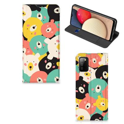 Samsung Galaxy M02s | A02s Magnet Case Bears Samsung Galaxy M02s | A02s Magnet Case Bears