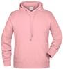 James & Nicholson JN8024 Men´s Hoody - /Rose-Melange - M