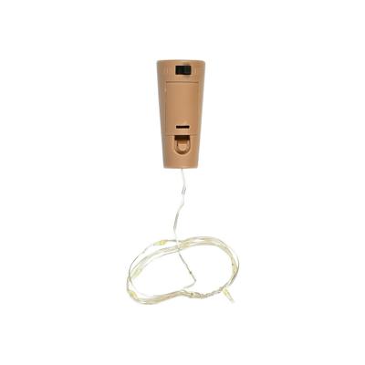 LED flesverlichting - warm wit - 48 cm - 5 LED's - incl. batterij - Sfeerverlichting voor in een fle