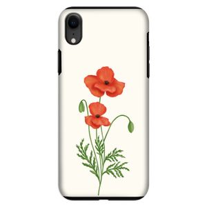 Red poppy: iPhone XR Tough Case