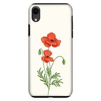 Red poppy: iPhone XR Tough Case