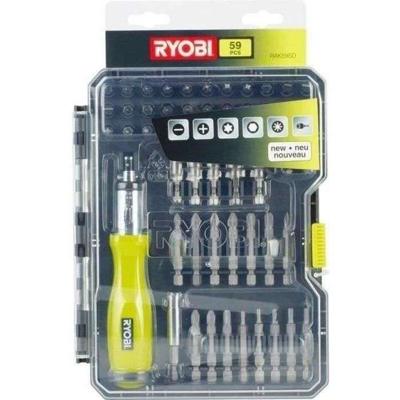 RYOBI 59 schroevendraaiers-bouten + schroevendraaiers
