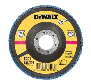 DeWalt Accessoires Lamellen schuurschijf, Ø125mm, K80 - DT3310-QZ - 10 stuks - DT3310-QZ