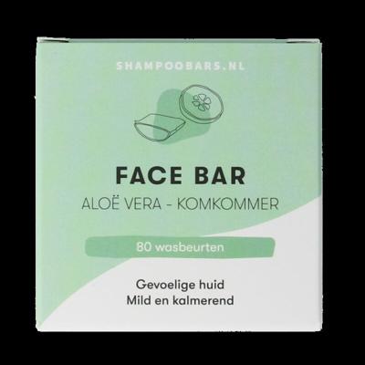Face bar aloe vera & komkommer 60 Gram