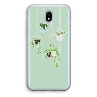 Hang In There: Samsung Galaxy J5 (2017) Transparant Hoesje Hang In There: Samsung Galaxy J5 (2017) Transparant Hoesje