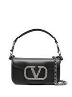 Valentino Garavani sac à bandoulière à détail VLOGO - Noir - thumbnail