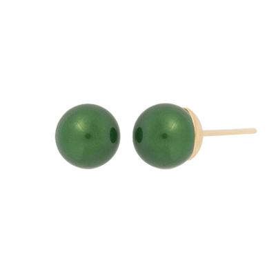 Dames oorbellen Majorica 00324.14.1.E00.906.1 Groen