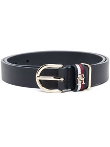 Tommy Hilfiger ceinture Timeless en cuir - Bleu