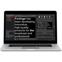 Fortinge ForPrompt Xpress Telepromptersoftware - Downloadversie