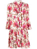 DVF Diane von Furstenberg robe Beata à fleurs - Multicolore - thumbnail