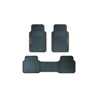 Vloermattenset voor auto Sparco SPCF500RD Zwart/Rood Zwart Rood (3 pcs)