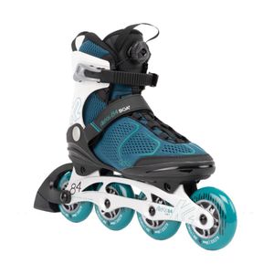 K2 Alexis 84 Boa Inline Skate  Dames (Teal / Wit) 06.5 / 36.5