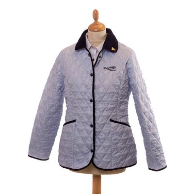 Dames quiltjas Moorland Lichtblauw