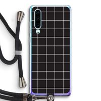 Rooster 2: Huawei P30 Transparant Hoesje met koord