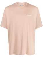 Represent logo-print cotton T-shirt - Marron