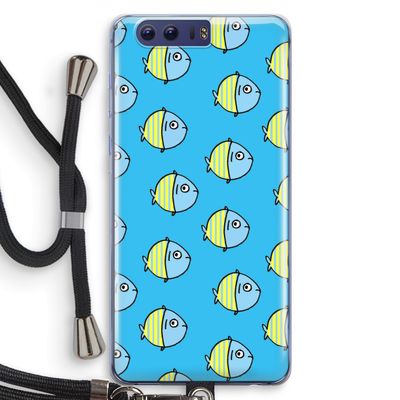 Visjes: Honor 9 Transparant Hoesje met koord
