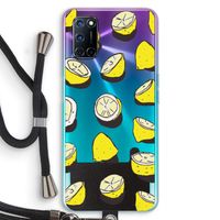 When Life Gives You Lemons...: Oppo A72 Transparant Hoesje met koord