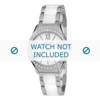 Jacques Lemans horlogeband 1-1797B Keramiek Bi-Color Jacques Lemans horlogeband 1-1797B Keramiek Bi-Color