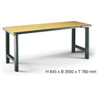 Hazet 130-1 Werkbank Beukenhout, Staal - thumbnail