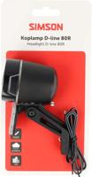 Koplamp Simson aurora D-line 80r