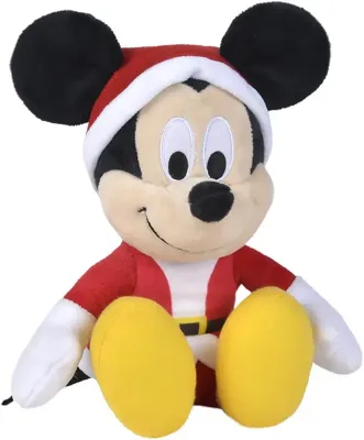Simba Toys knuffel disney mickey mouse kerst 25cm