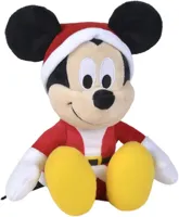 Simba Toys knuffel disney mickey mouse kerst 25cm