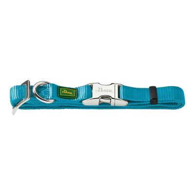 Hondenhalsband Hunter Alu-Strong Turkoois Maat L (45-65 cm)