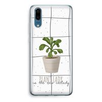 Kamerplant op vensterruit: Huawei P20 Transparant Hoesje
