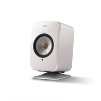 KEF Combi Deal LSX II Wireless Stereo Speakers + P1 Desk pad tafelstandaard - Wit/Silver KEF Combi Deal LSX II Wireless Stereo Speakers + P1 Desk pad tafelstandaard - Wit/Silver