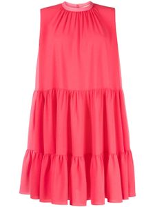 Roksanda robe colour block à volants superposés - Rose