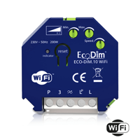 ECODIM | WiFi LED Dimmer | Inbouwmodule | 0-200W | Fase-afsnijding (RC) | ECODIM | ECODIM | ECODIM | ECODIM | ECODIM | ECODIM | ECODIM | ECODIM